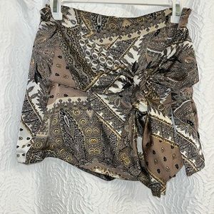 Bandana Print Skort